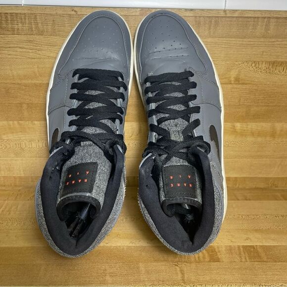 Nike Air Jordan 1 High Retro ‘Rare Air’ Mens Size 13 Patch Cool Gray 332550-014 - Picture 6 of 7